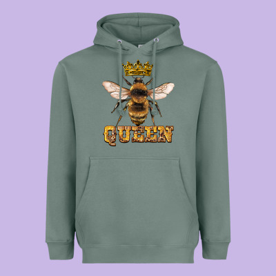 Queen Bee Heavyweight Hoodie Designed By Artiststas