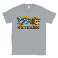 Heather Grey proud veteran boots and hats Classic Tee - Artiststas