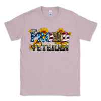 Lilac proud veteran boots and hats Classic Tee - Artiststas