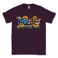 Plum proud veteran boots and hats Classic Tee - Artiststas