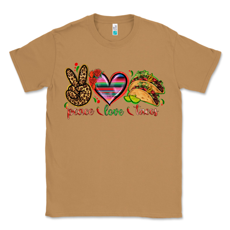 Peace Love Tacos Classic Tee by NancyCooperArtShop | Teevron