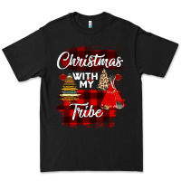 Black Christmas With My Tribe Premium Tee - Bettercallsaul