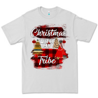 Dove Grey Christmas With My Tribe Premium Tee - Bettercallsaul