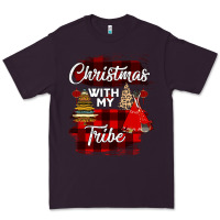 Plum Christmas With My Tribe Premium Tee - Bettercallsaul