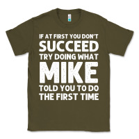 Army Green mike gift name personalized birthday funny christmas joke Classic Tee - minhPixels