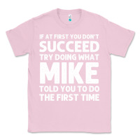 Bubblegum Pink mike gift name personalized birthday funny christmas joke Classic Tee - minhPixels