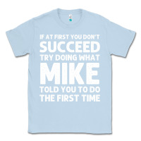 Dusty Blue mike gift name personalized birthday funny christmas joke Classic Tee - minhPixels