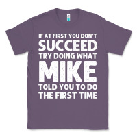 Lavender mike gift name personalized birthday funny christmas joke Classic Tee - minhPixels