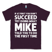 Plum mike gift name personalized birthday funny christmas joke Classic Tee - minhPixels
