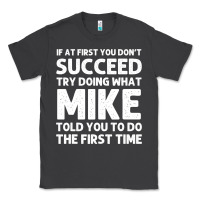 Smoke mike gift name personalized birthday funny christmas joke Classic Tee - minhPixels