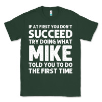 Sports Green mike gift name personalized birthday funny christmas joke Classic Tee - minhPixels