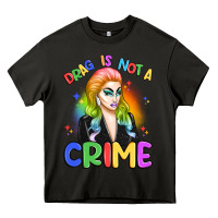 Asphalt drag is not a crime Heavy Core Tee - Artiststas