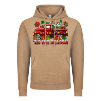 Tis The Season Christmas Truck Vintage Hoodie | Teevron