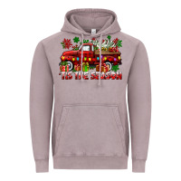 Vintage Zinc tis the season christmas truck Vintage Hoodie - CowGirlArtShop