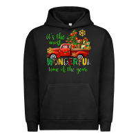 Pigment Black its the most wonderful time of the year Urban Hoodie - AdoDesignShop