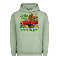 Pigment Oil Green its the most wonderful time of the year Urban Hoodie - AdoDesignShop