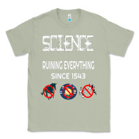 Matcha Science Ruining Everything Since 1543 Aliens Classic Tee - minhPixels