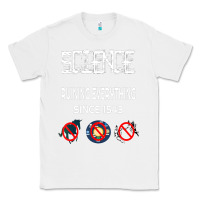 White Science Ruining Everything Since 1543 Aliens Classic Tee - minhPixels