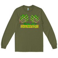 Army Green Shake Your Shamrocks St. Patrick's Day Long Sleeve Tee - CowGirlArtShop