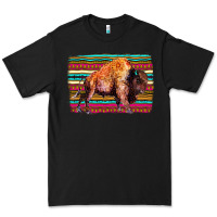 Black Aztec Buffalo Premium Tee - Bettercallsaul