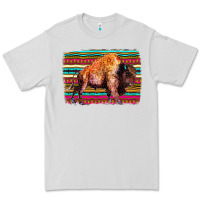 Dove Grey Aztec Buffalo Premium Tee - Bettercallsaul