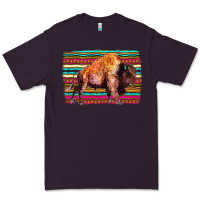 Plum Aztec Buffalo Premium Tee - Bettercallsaul