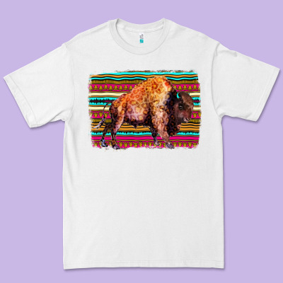 Aztec Buffalo Premium Tee Designed By Bettercallsaul