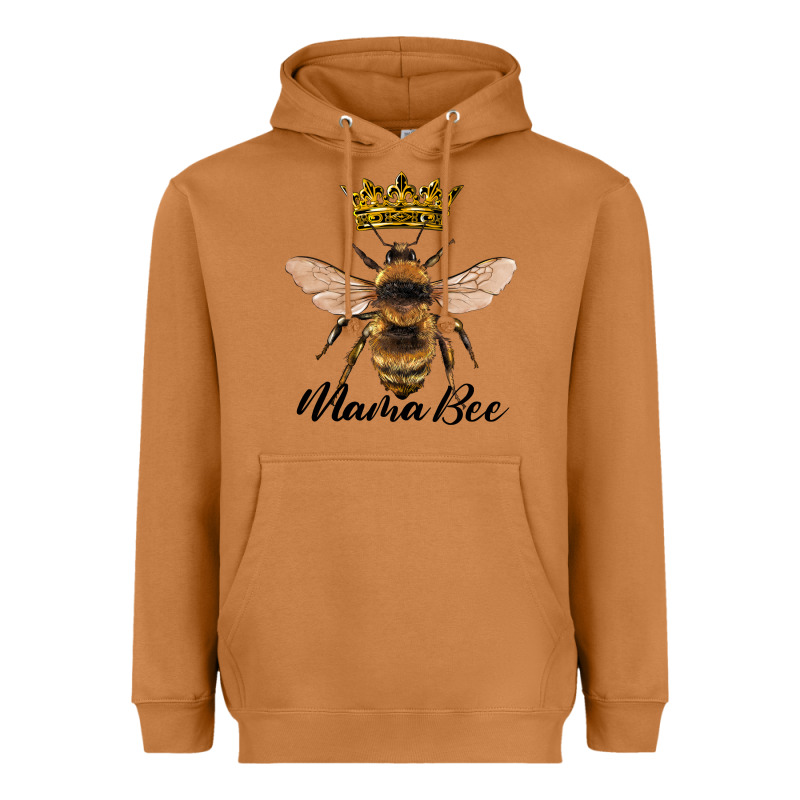 Mama Bee With Crown Heavyweight Hoodie by Artiststas | Teevron