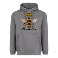 Storm mama bee with crown Heavyweight Hoodie - Artiststas