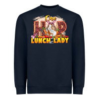 Navy One hip lunch lady Easter Day Heavyweight Sweatshirt - LillyAllenDesigns