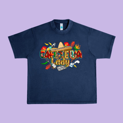 Cinco De Mayo Cafeteria Lady Urban Heavy Tee Designed By Cowgirlartshop