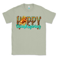 Matcha Happy Thanksgiving with Turkey Classic Tee - texasbilliewilder