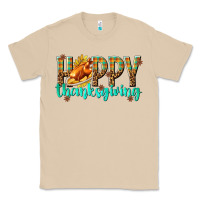 Mushroom Happy Thanksgiving with Turkey Classic Tee - texasbilliewilder