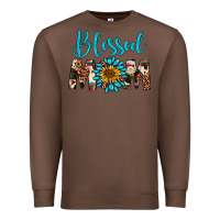 Chestnut blessed mom Premium Sweatshirt - Artiststas