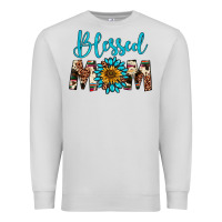 Dove Grey blessed mom Premium Sweatshirt - Artiststas
