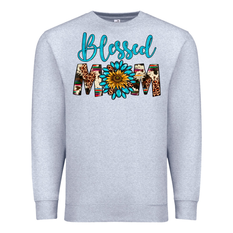 Blessed Mom Premium Sweatshirt by Artiststas | Teevron