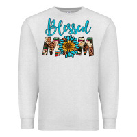 Oatmeal Heather blessed mom Premium Sweatshirt - Artiststas
