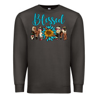 Smoke blessed mom Premium Sweatshirt - Artiststas