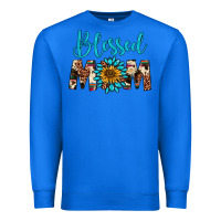 True Royal blessed mom Premium Sweatshirt - Artiststas