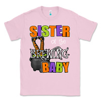 Bubblegum Pink sister of brewing baby halloween theme baby shower spooky t shirt Classic Tee - minhPixels