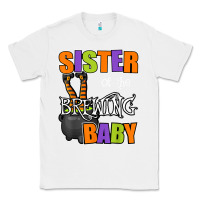 White sister of brewing baby halloween theme baby shower spooky t shirt Classic Tee - minhPixels
