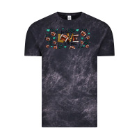 Cloud Black for the love of the game American football Vintage Tee - Jasminsmagicworld
