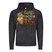 Vintage Black cutest pumpkin in the patch Vintage Hoodie - CowGirlArtShop