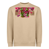 Mushroom Stuck On You Heavyweight Sweatshirt - CowhideDigitalArt