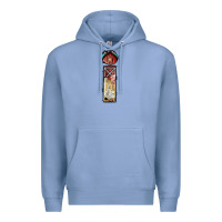Colony Blue farm life alphabet lowercase letters i Premium Hoodie - BundleAndBundleShop