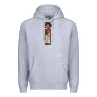 Heather Grey farm life alphabet lowercase letters i Premium Hoodie - BundleAndBundleShop