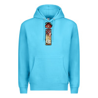 Ocean Blue farm life alphabet lowercase letters i Premium Hoodie - BundleAndBundleShop