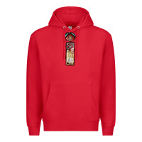 Red farm life alphabet lowercase letters i Premium Hoodie - BundleAndBundleShop