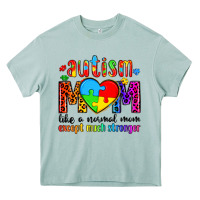Autism Mom Like A Normal Mom Except Much Stronger Heavy Core Tee | Teevron