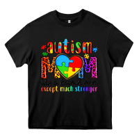 Black autism mom like a normal mom except much stronger Heavy Core Tee - Artiststas